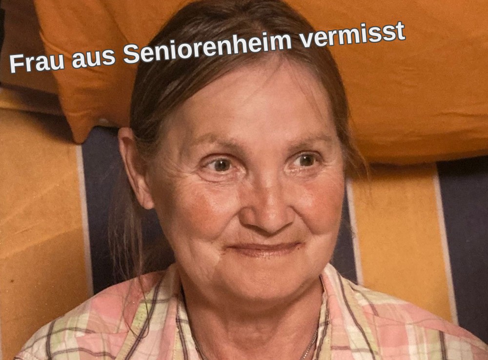 Ahaus 69jaehrige Frau Aus Seniorenheim Vermisst