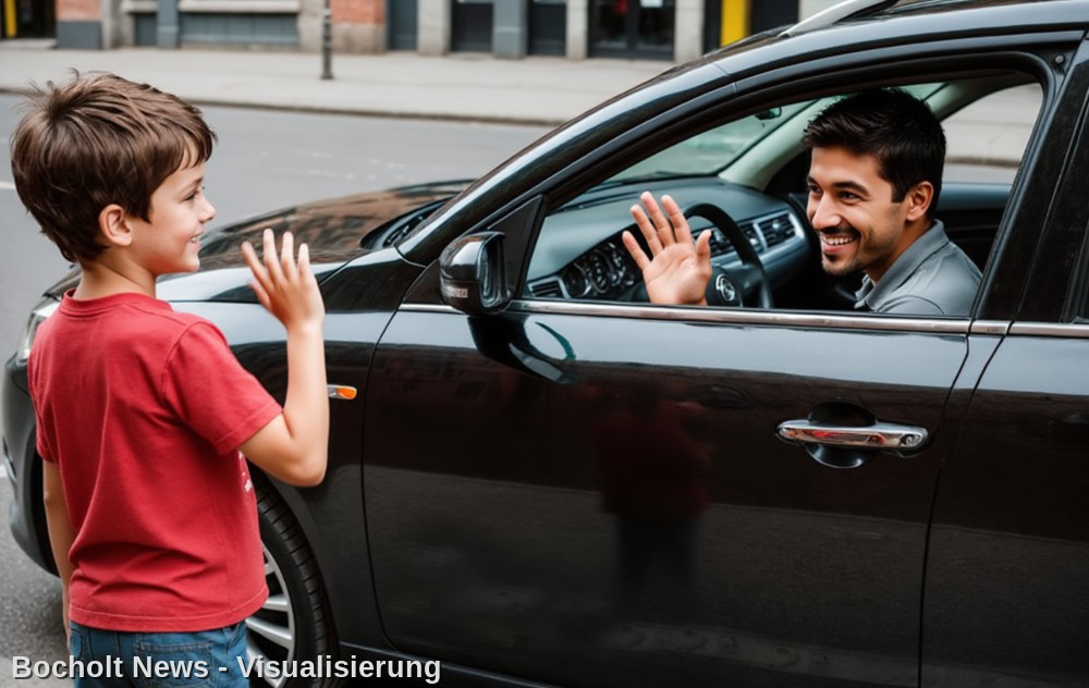 Ansprechen des Kindes war fiktive Phantasie