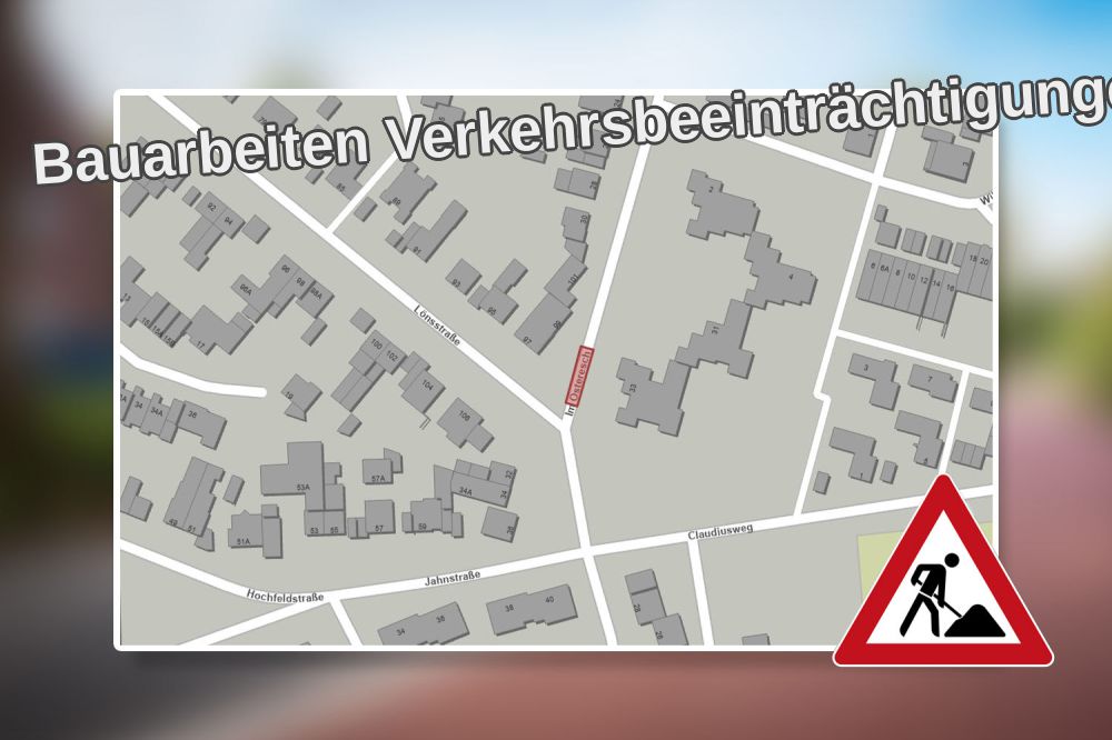 Bauarbeiten Verkehrsbeeinträchtigungen Im Osteresch
