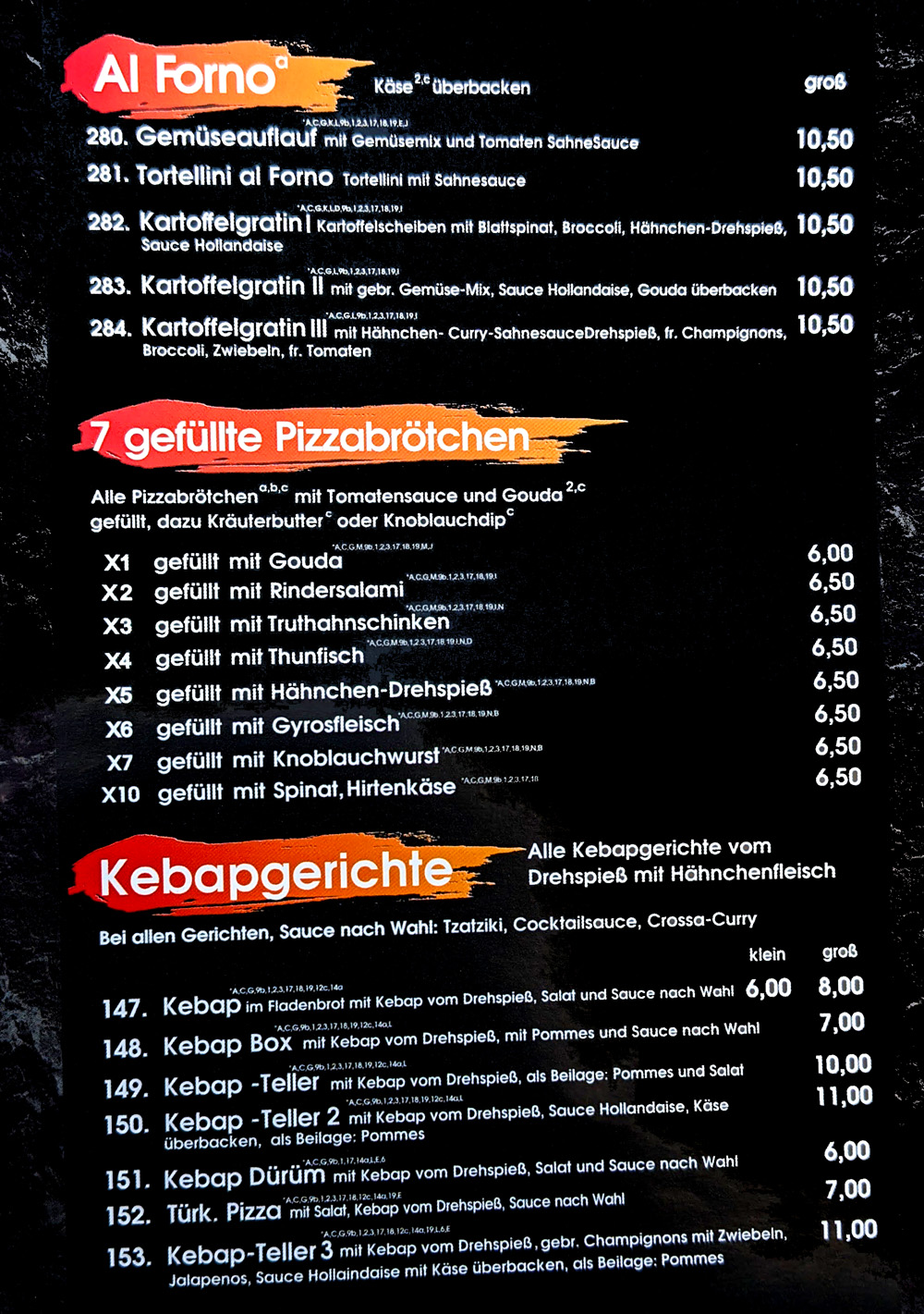 Chicken Burgerhaus Bocholt Speisekarte Seite 007