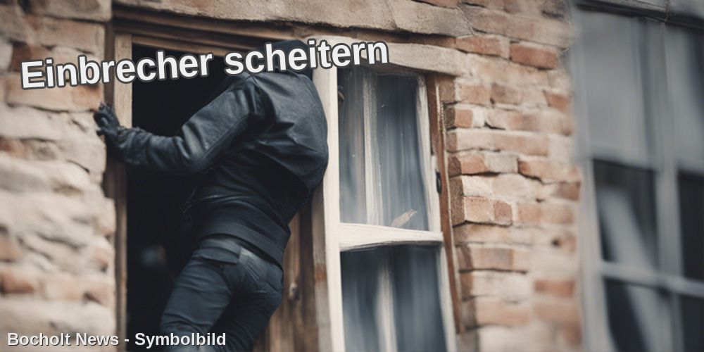 Einbrecher scheitern