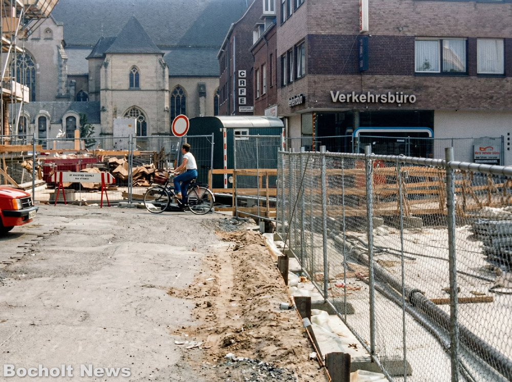 UMBAU DES CRISPINUSPLATZES UND DES BUSSBAHNHOFES BOCHOLT