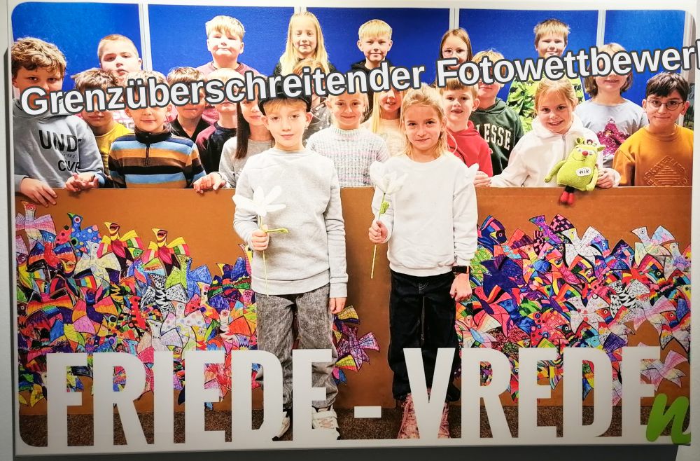 Grenzüberschreitender Fotowettbewerb FRIEDEN  VREDE feierlich abgeschlossen