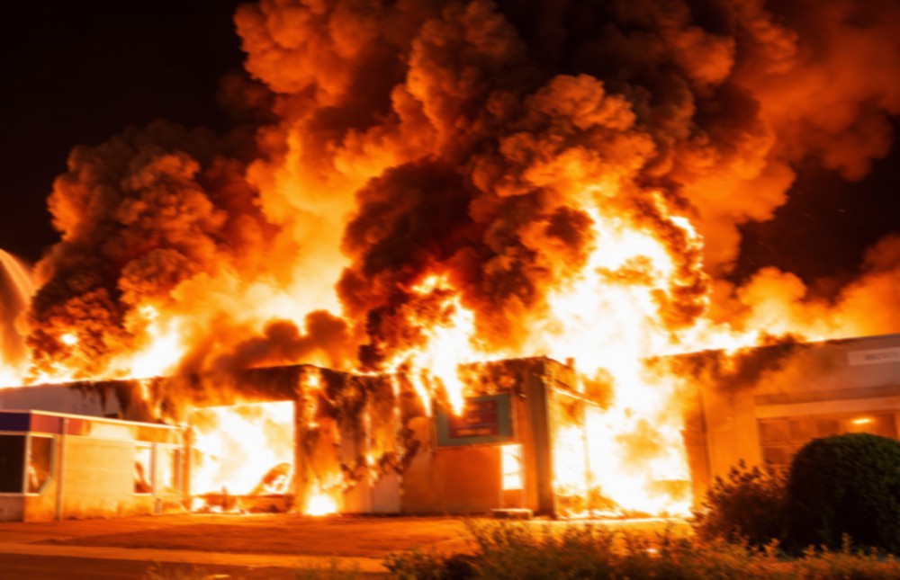Großbrand in Winterswijk: Sozialkaufhaus und Baustoffhandel zerstört – Feuerwehren aus dem Kreis Borken im Einsatz Großbrand in Winterswijk: Sozialkaufhaus und Baustoffhandel zerstört – Feuerwehren aus dem Kreis Borken im Einsatz