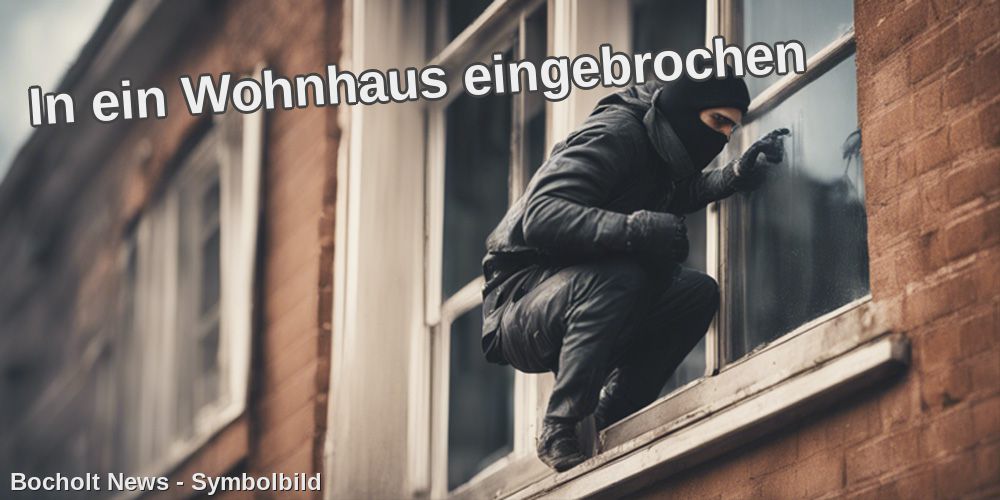 In ein Wohnhaus eingebrochen