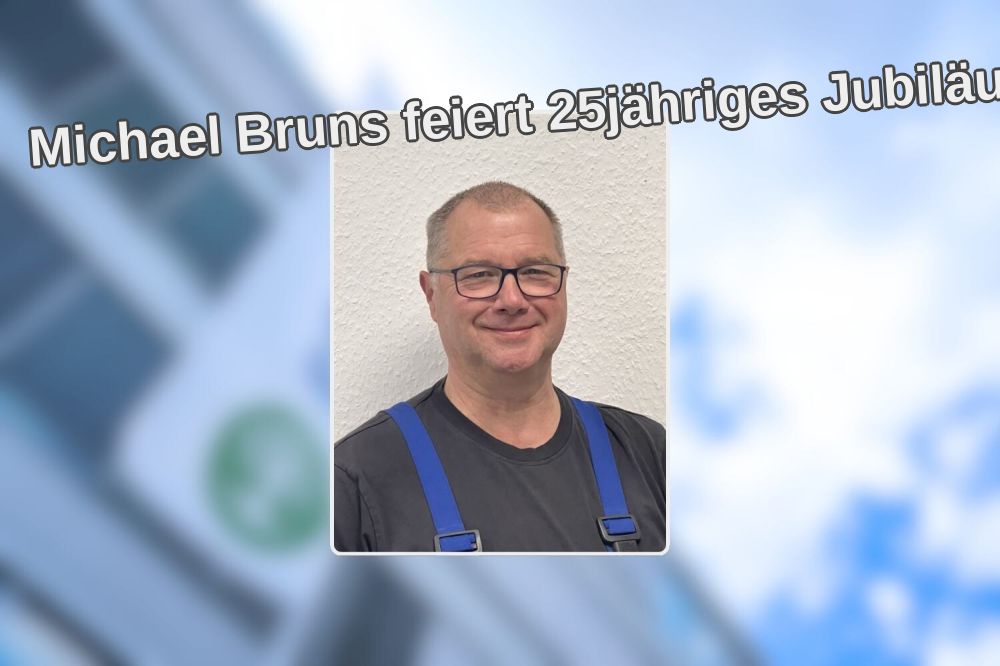 Michael Bruns feiert 25jähriges Jubiläum im Dienst der Stadt Bocholt