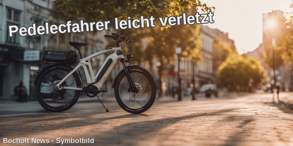 Pedelecfahrer leicht verletzt