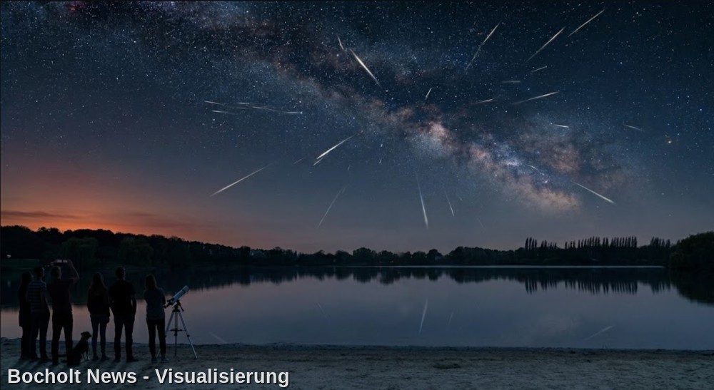Perseiden über Bocholt: Sternschnuppennacht nach der Sonnenfinsternis Perseiden über Bocholt: Sternschnuppennacht nach der Sonnenfinsternis