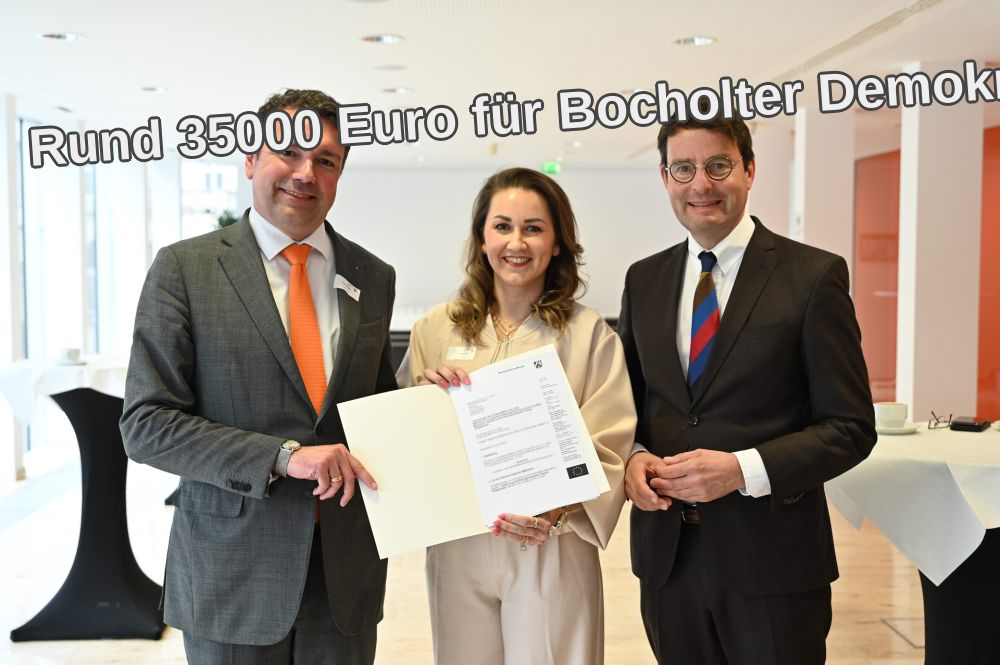 Rund 35000 Euro für Bocholter DemokratieProjekte