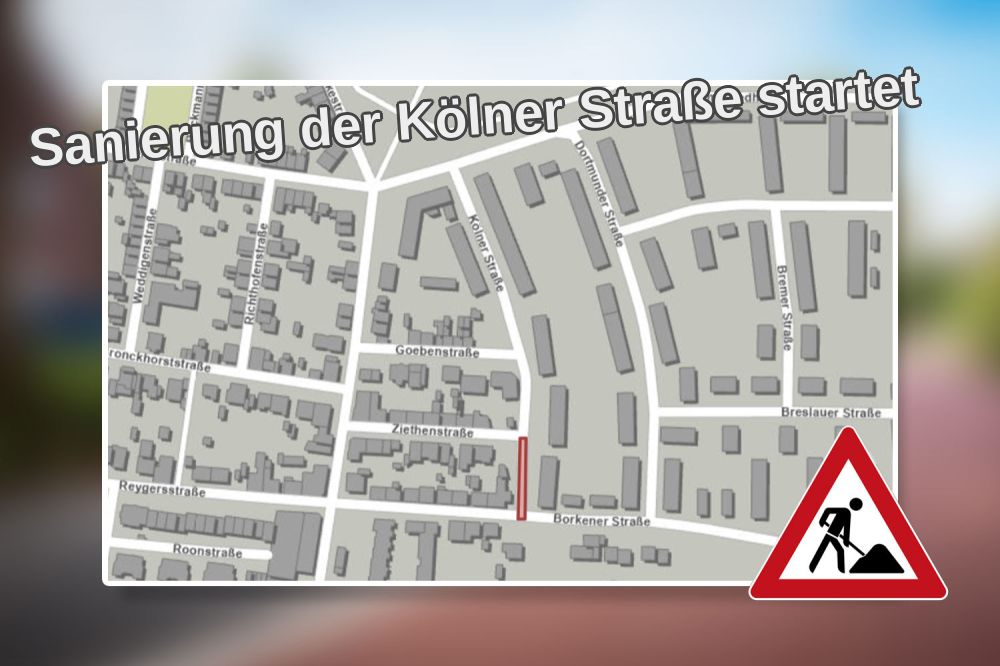 Sanierung Der Koelner Strasse Startet 05 01 2026