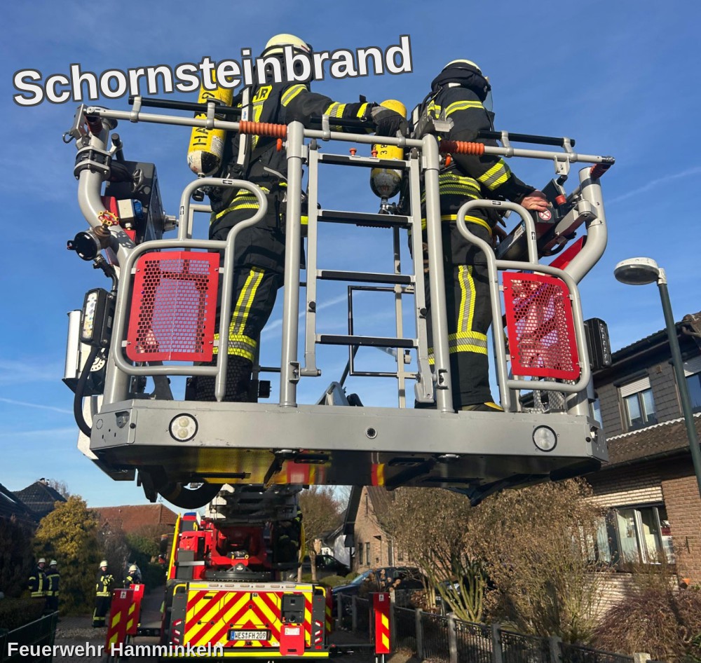 Schornsteinbrand In Hamminkeln