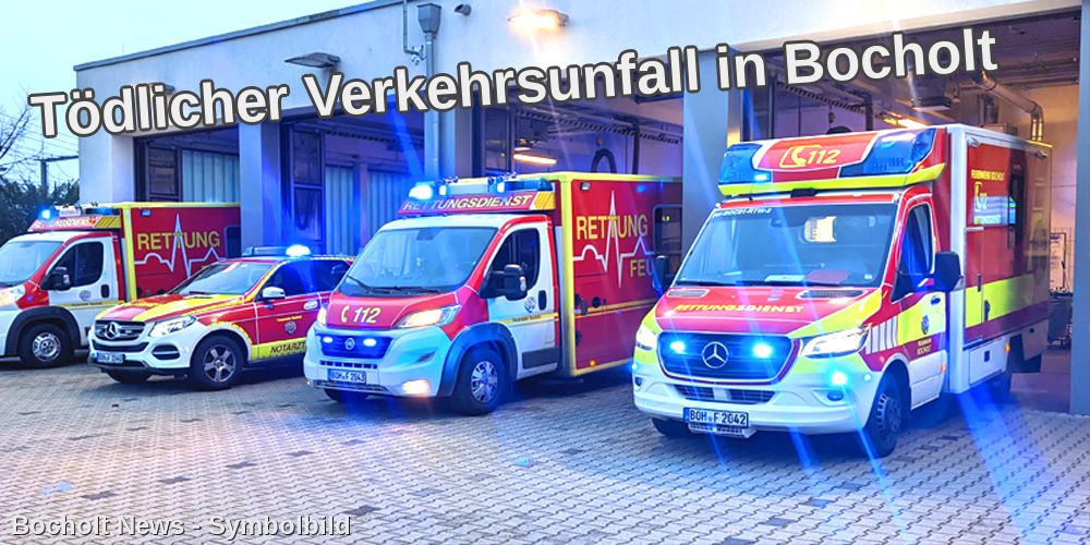 Tödlicher Verkehrsunfall in Bocholt