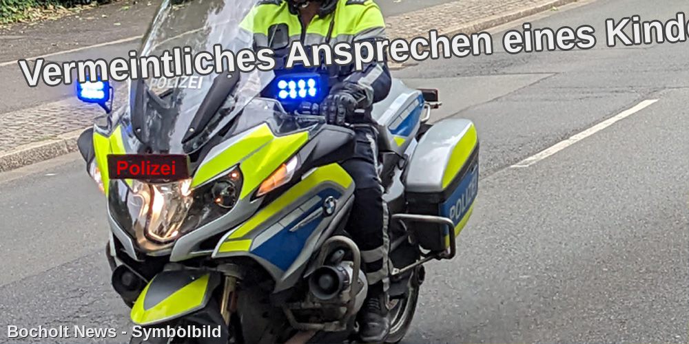 Vermeintliches Ansprechen eines Kindes in Hemden  Verdacht nicht