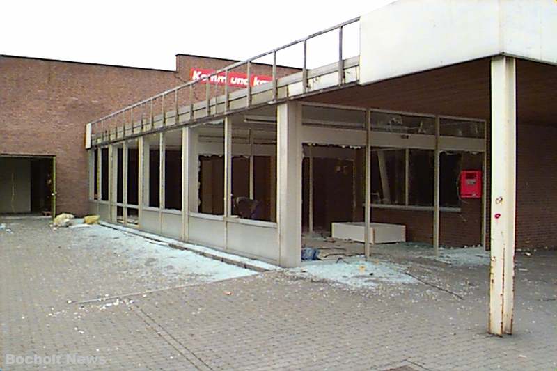 GELAENDE DER SHOPPING ARKADEN IN DEN 80ER JAHREN FOTO 12 ABBRUCHARBEITEN