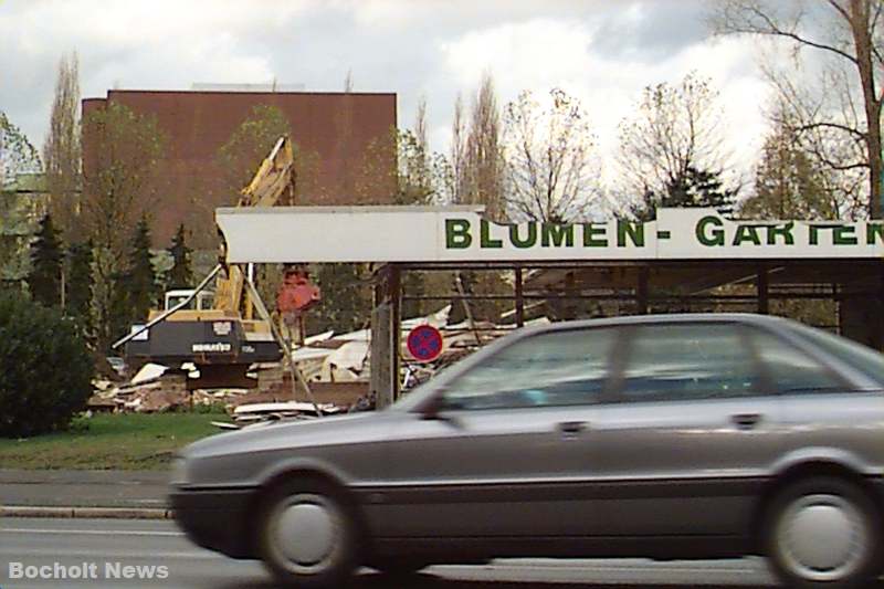 GELAENDE DER SHOPPING ARKADEN IN DEN 80ER JAHREN FOTO 17 ABRISS GARTENCENTER