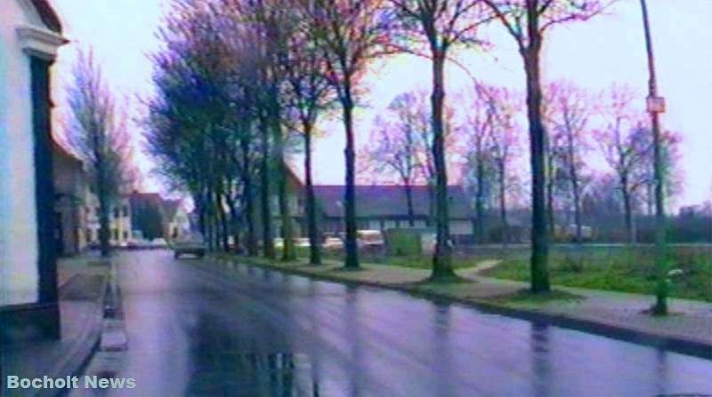 HISTORISCHES FOTO AUS BOCHOLT IM JAHR 1988 HOHENZOLLERNSTRASSE NOCH OHNE BEBAUUNG