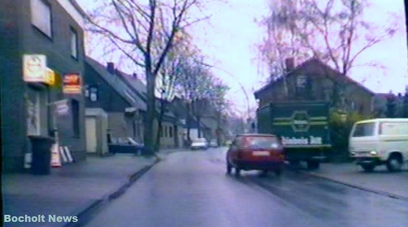 HISTORISCHES FOTO AUS BOCHOLT IM JAHR 1988 KIOSK HAPPY SHOP