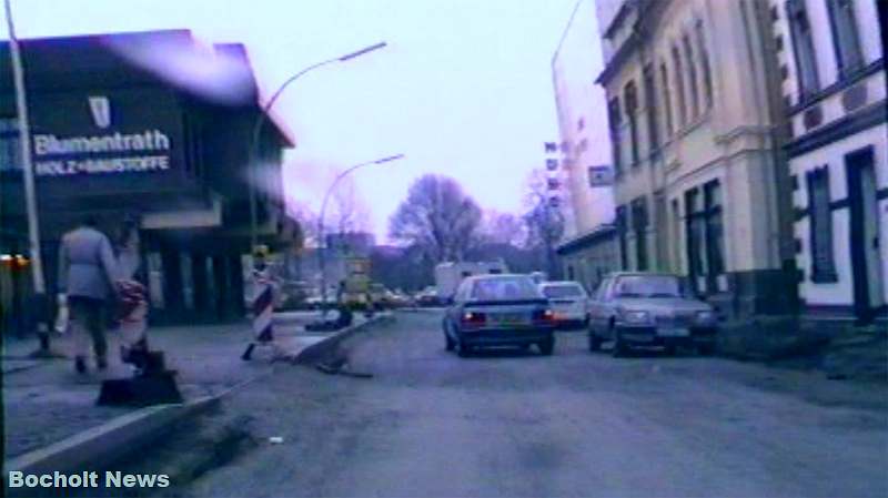 HISTORISCHES FOTO AUS BOCHOLT IM JAHR 1988 KREUZSTRASSE ANSICHT 3