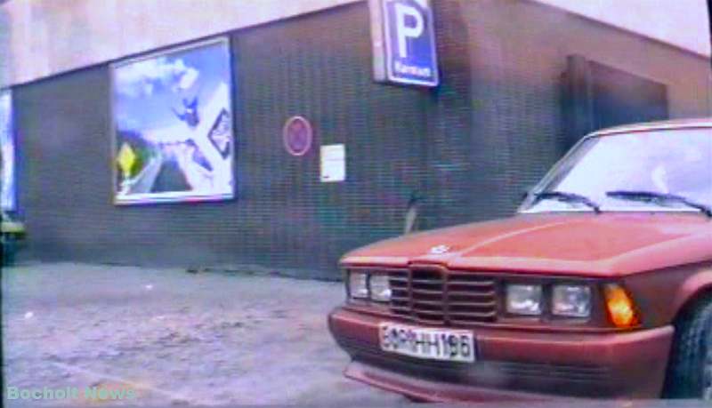 HISTORISCHES FOTO AUS BOCHOLT IM JAHR 1988 KREUZSTRASSE VOR KARSTADT ANSICHT 1