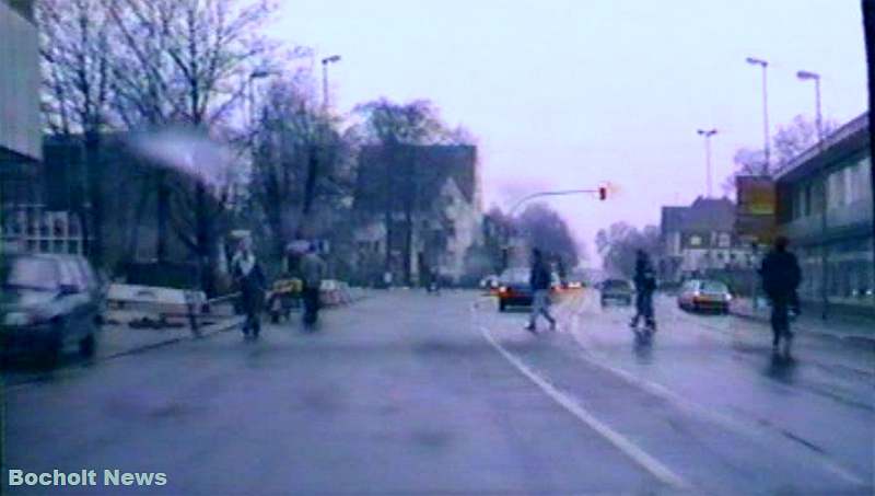 HISTORISCHES FOTO AUS BOCHOLT IM JAHR 1988 BEREICH DES HEUTIGEN NEUTOR PLATZES