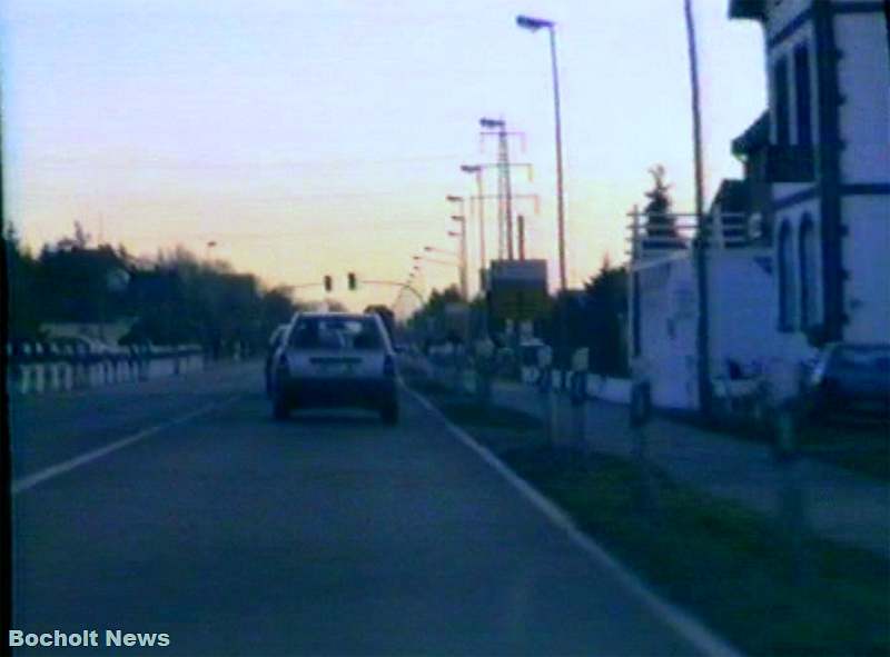 HISTORISCHES FOTO AUS BOCHOLT IM JAHR 1988 DINGDENER STRASSE ANSICHT 1