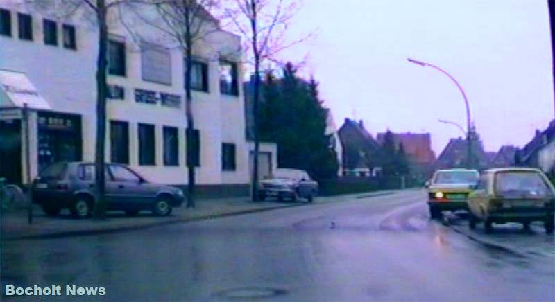 HISTORISCHES FOTO AUS BOCHOLT IM JAHR 1988 ECKE HOHENZOLLERNSTRASSE ROEMERSTRASSE