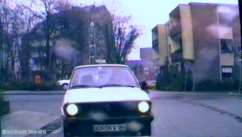 HISTORISCHES FOTO AUS BOCHOLT IM JAHR 1988 ALTER GOLF VOR SAN REMO