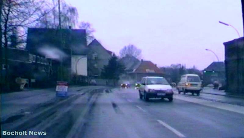 HISTORISCHES FOTO AUS BOCHOLT IM JAHR 1988 AUF DEM STADTRING VOR DEN HEUTIGEN SHOPPING ARKADEN ANSICHT 1