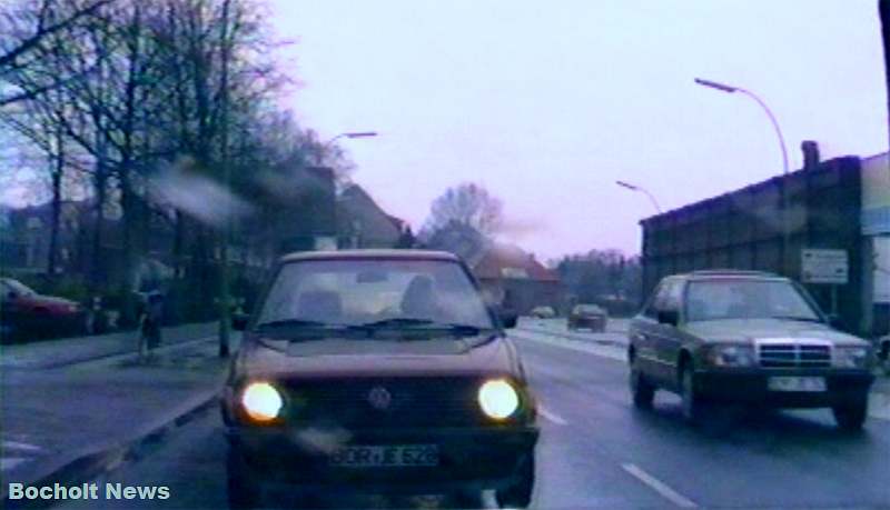 HISTORISCHES FOTO AUS BOCHOLT IM JAHR 1988 AUF DEM STADTRING VOR DEN HEUTIGEN SHOPPING ARKADEN ANSICHT 3