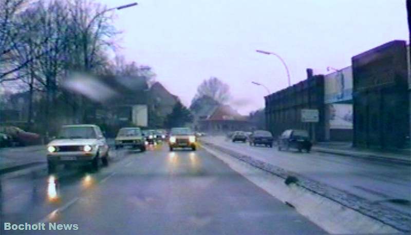 HISTORISCHES FOTO AUS BOCHOLT IM JAHR 1988 AUF DEM STADTRING VOR DEN HEUTIGEN SHOPPING ARKADEN ANSICHT 4