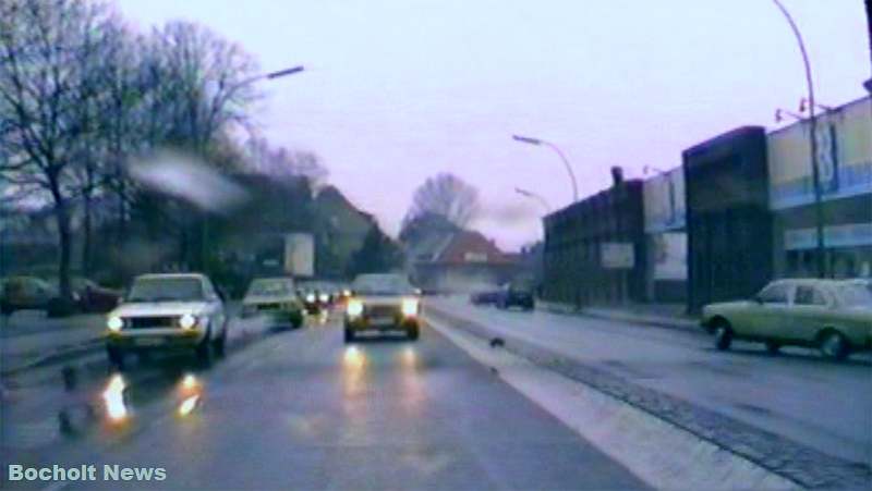 HISTORISCHES FOTO AUS BOCHOLT IM JAHR 1988 AUF DEM STADTRING VOR DEN HEUTIGEN SHOPPING ARKADEN ANSICHT 5 MIT CO OP