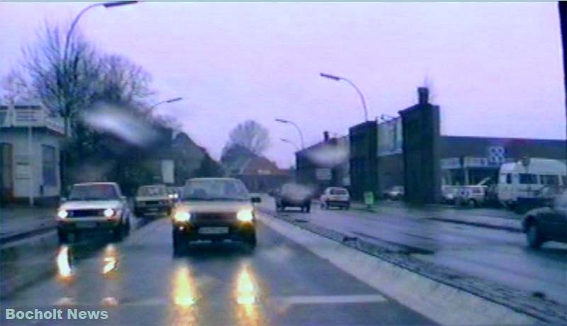 HISTORISCHES FOTO AUS BOCHOLT IM JAHR 1988 AUF DEM STADTRING VOR DEN HEUTIGEN SHOPPING ARKADEN ANSICHT 6 MIT CO OP