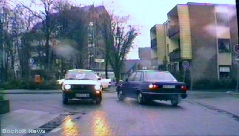 HISTORISCHES FOTO AUS BOCHOLT IM JAHR 1988 OLDTIMER VOR SAN REMO