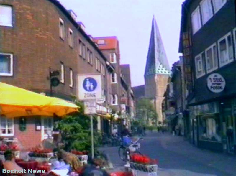 HISTORISCHES FOTO AUS BOCHOLT IM JAHR 1988 RAVARDISTRASSE 1 STUNDE FOTO ENTWICKLUNG