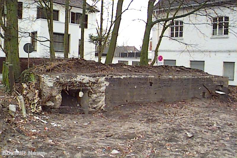 BOCHOLT IM JAHR 1998 FOTO 17 BUNKER AM SUEDWALL