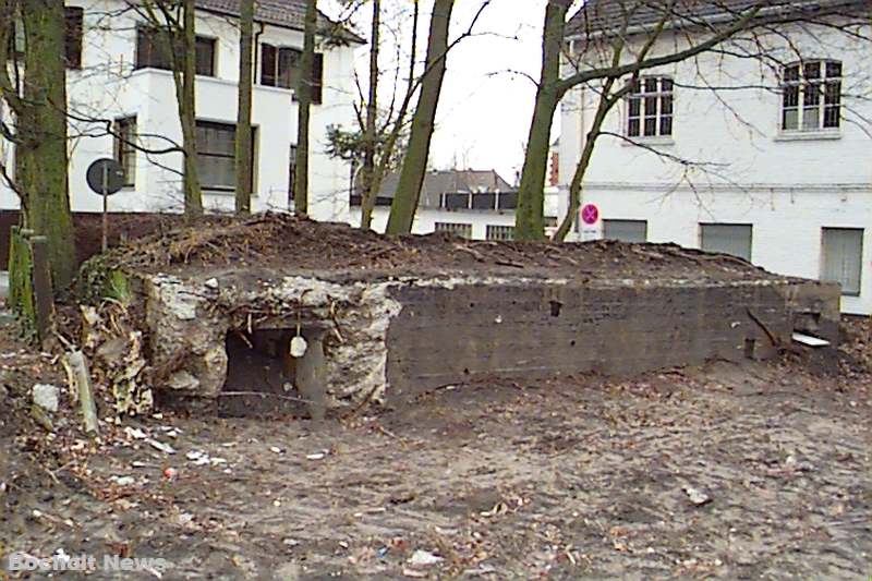 BOCHOLT IM JAHR 1998 FOTO 17 BUNKER AM SUEDWALL