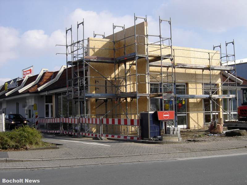 UMBAU MC DONALDS IN BOCHOLT IM JAHR 2000