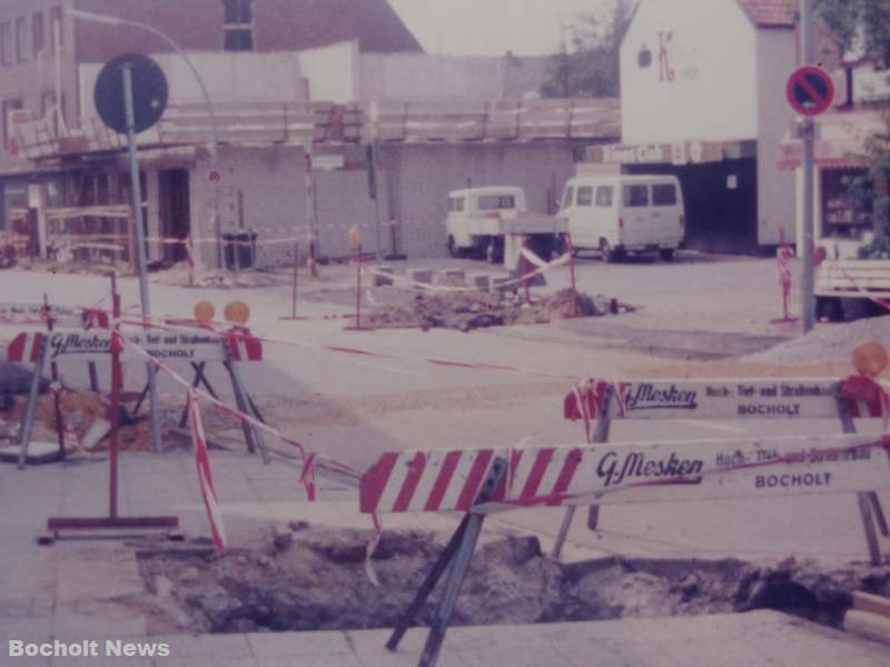 BOCHOLTER ANSICHTEN AUS DEN 80ER JAHREN FOTO 22 UMBAU INNENSTADT