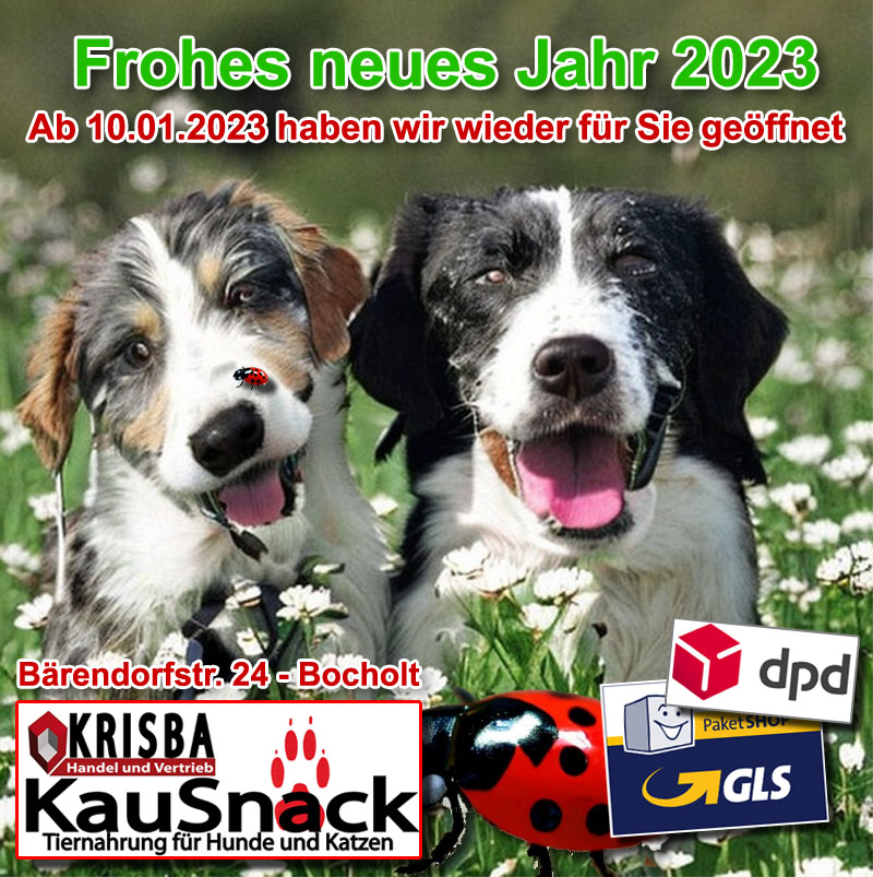 KRISBA KAUSNACK WUENSCHT EINEN FROHES NEUES JAHR 2023