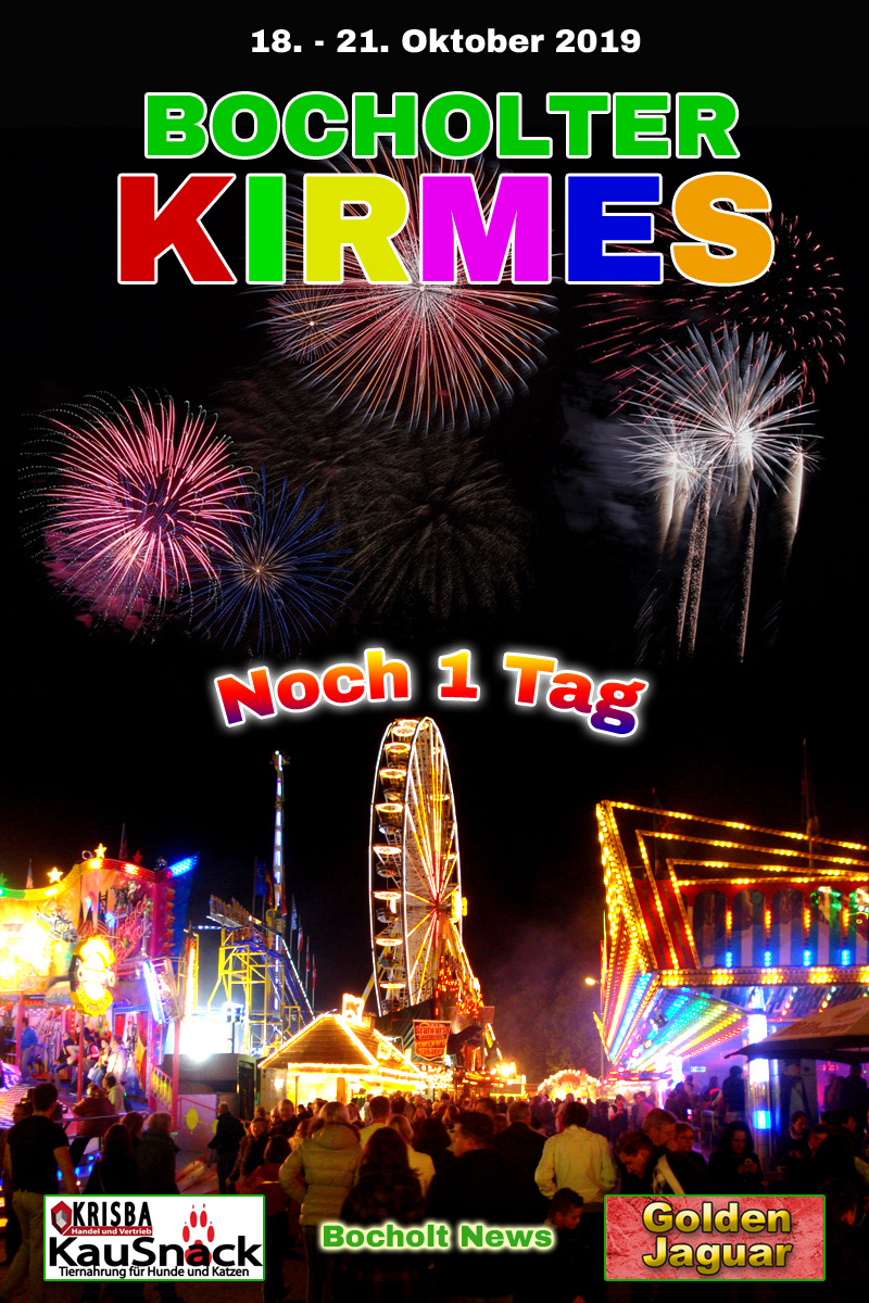 FLYER BOCHOLTER KIRMES 2019 NUR NOCH 1 TAG