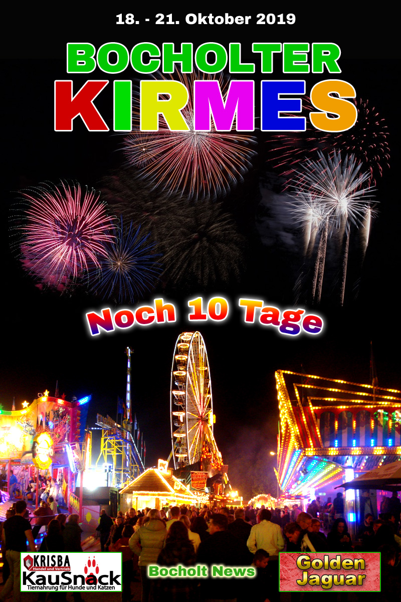 FLYER BOCHOLTER KIRMES 2019 NUR NOCH 10 TAGE