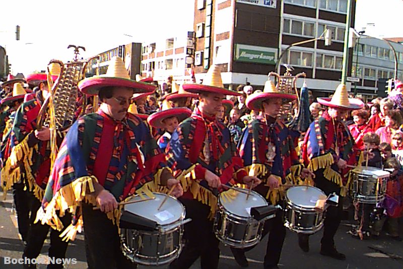 ROSENMONTAGSZUG BOCHOLT IM JAHR 1998 FOTO 84