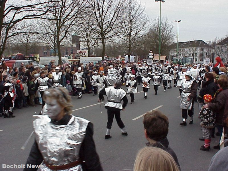 ROSENMONTAGSZUG BOCHOLT IM JAHR 2000 FOTO 2