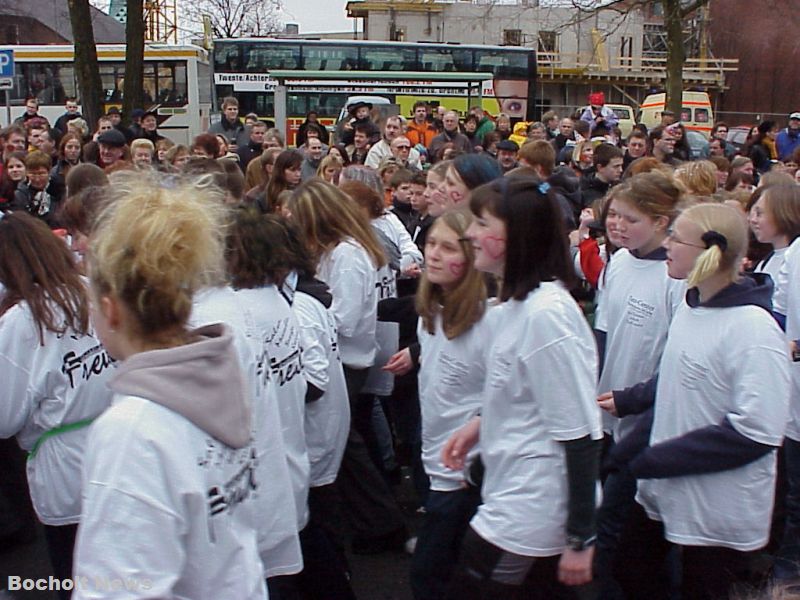 ROSENMONTAGSZUG BOCHOLT IM JAHR 2000 FOTO 24