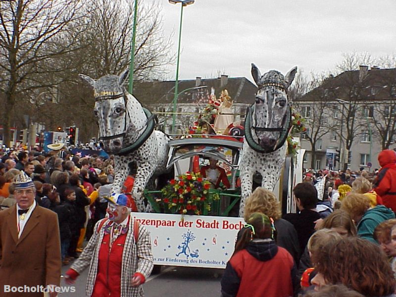 ROSENMONTAGSZUG BOCHOLT IM JAHR 2000 FOTO 51