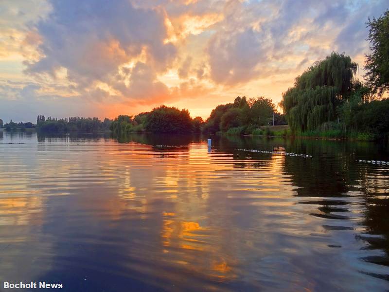 SONNENUNTERGANG AASEE BOCHOLT FOTO 1