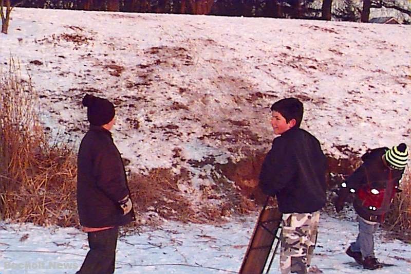 EXTREMER DAUERFROST IN BOCHOLT IM JANUAR 1997 FOTO 16