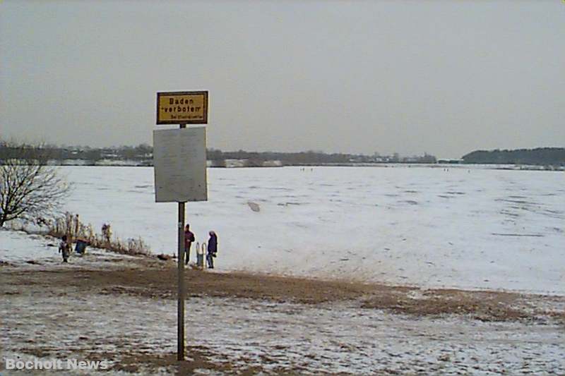 EXTREMER DAUERFROST IN BOCHOLT IM JANUAR 1997 FOTO 20