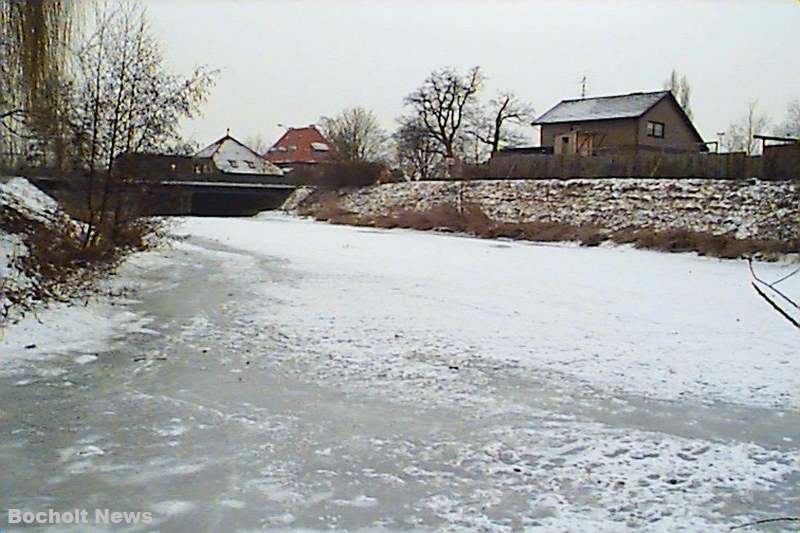 EXTREMER DAUERFROST IN BOCHOLT IM JANUAR 1997 FOTO 3