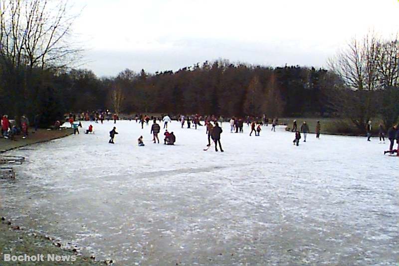 EXTREMER DAUERFROST IN BOCHOLT IM JANUAR 1997 FOTO 31